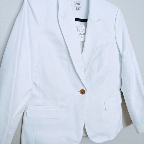 J. Crew Factory Cotton Work Blazer - Picture 2 of 14